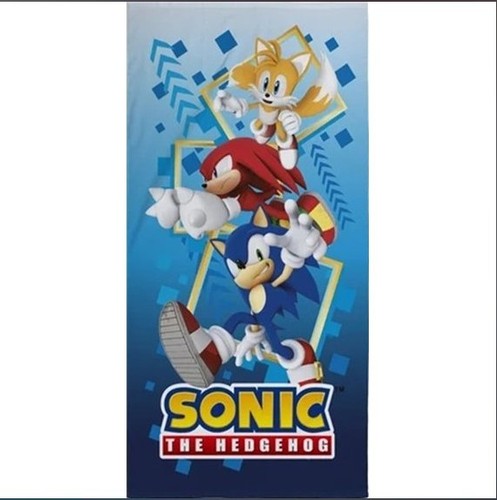 Sonic telo mare asciugamano - sonic,